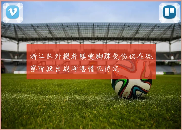 浙江队外援朴镇燮脚踝受伤仍在观察阶段出战海港情况待定